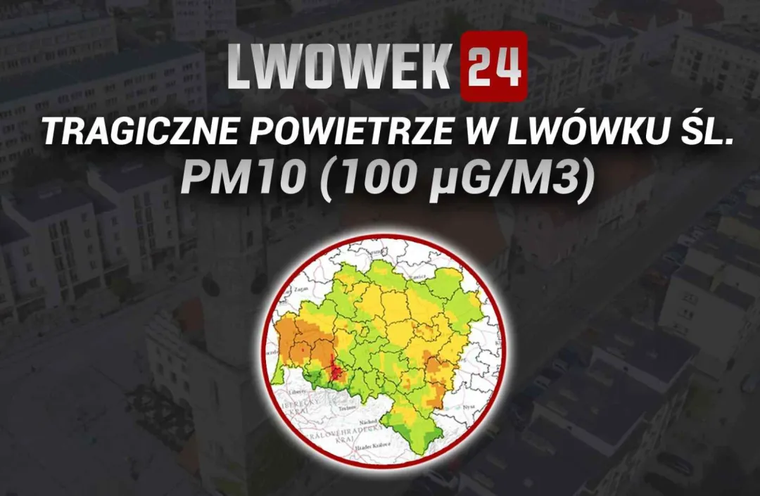 Tragiczny stan powietrza w Lwówku Śląskim. "Jeśli możesz, zostań w domu"