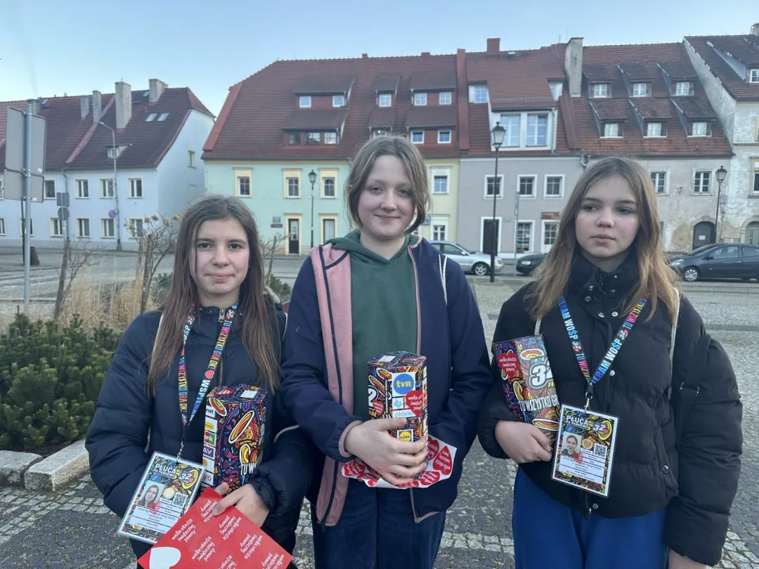 Gmina Wleń gra z WOŚP. Zobacz, jak im idzie