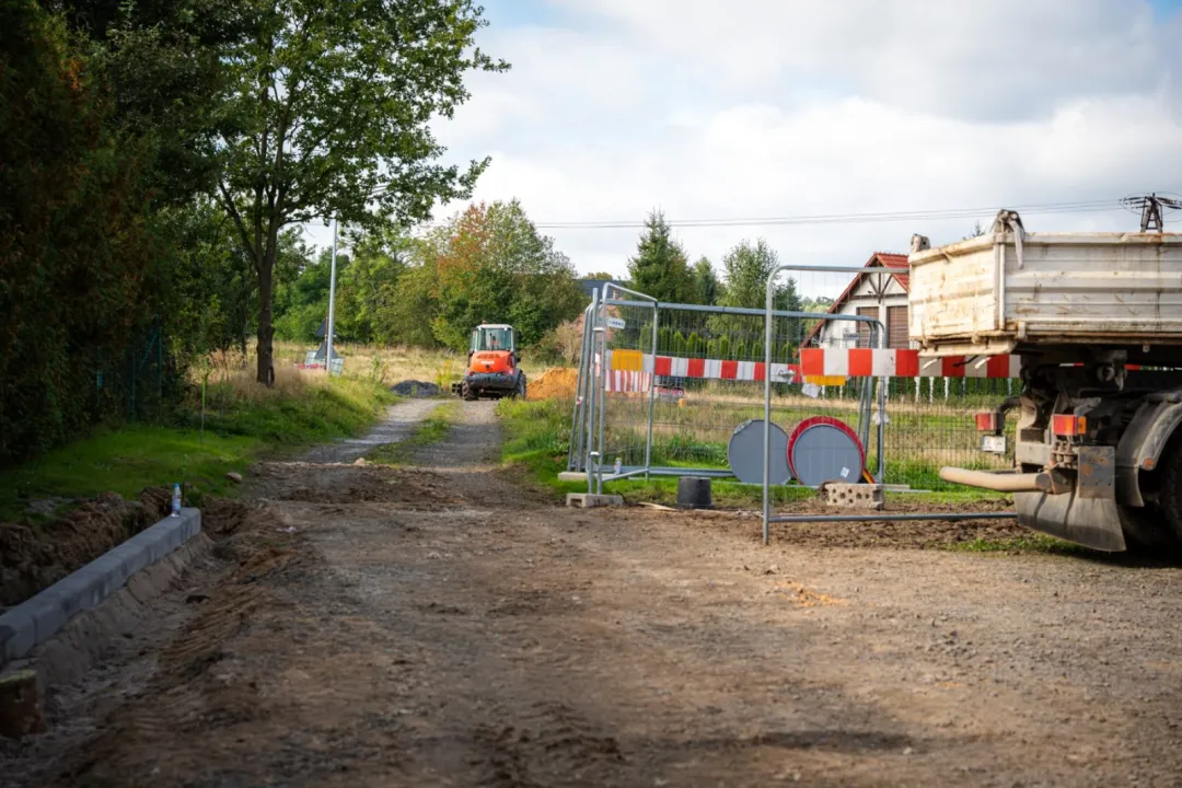 Ruszyła inwestycja drogowa w Sołectwie Wieża w Gminie Gryfów Śląski
