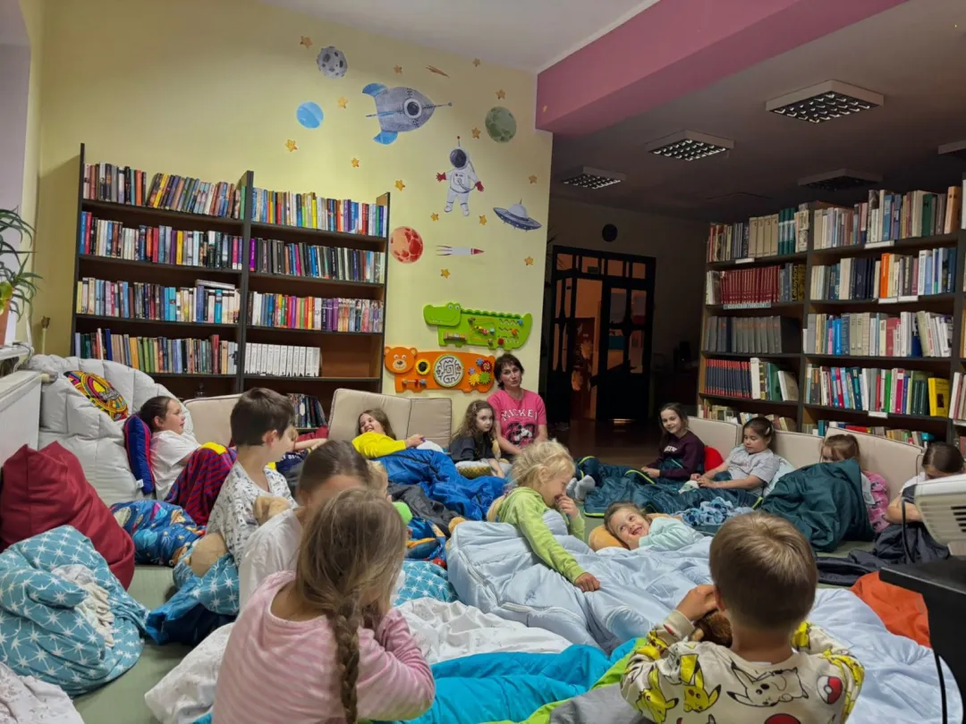 Nocowanka w bibliotece we Wleniu już za nami