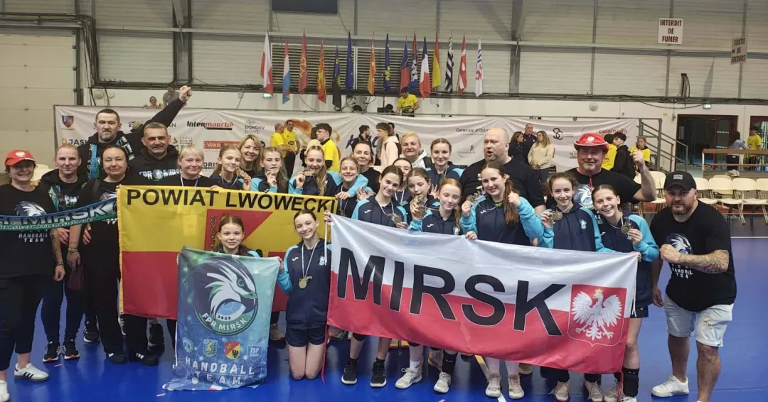 Drużyna z Mirska zdobyła srebro na turnieju we Francji