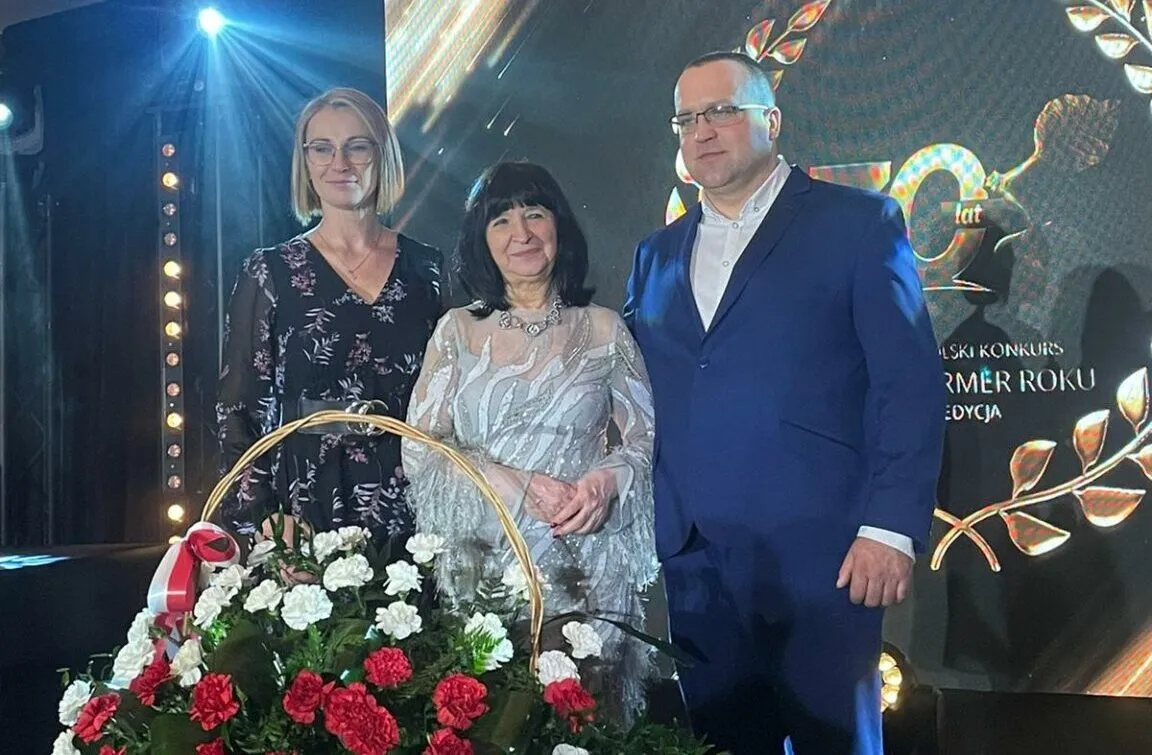 Joanna i Tomasz Krawczyk z Wieży k. Gryfowa laureatami konkursu "ROLNIK FARMER ROKU"