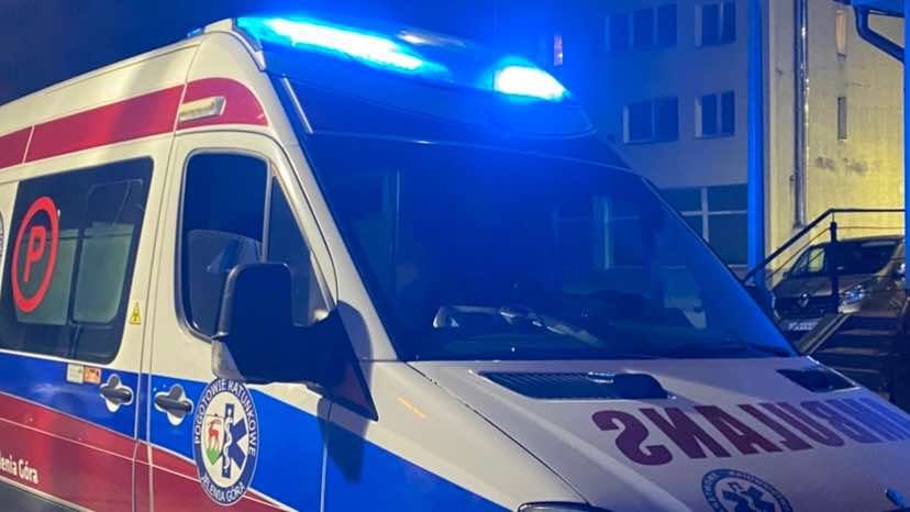 MROCZKOWICE: Wypadek na DW 361 (Mirsk- Świeradów-Zdrój)