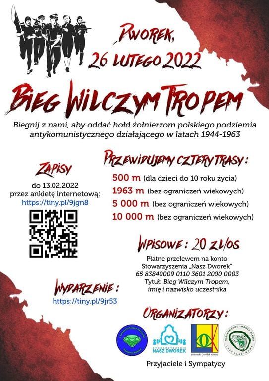 Bieg Wilczym Tropem w Dworku