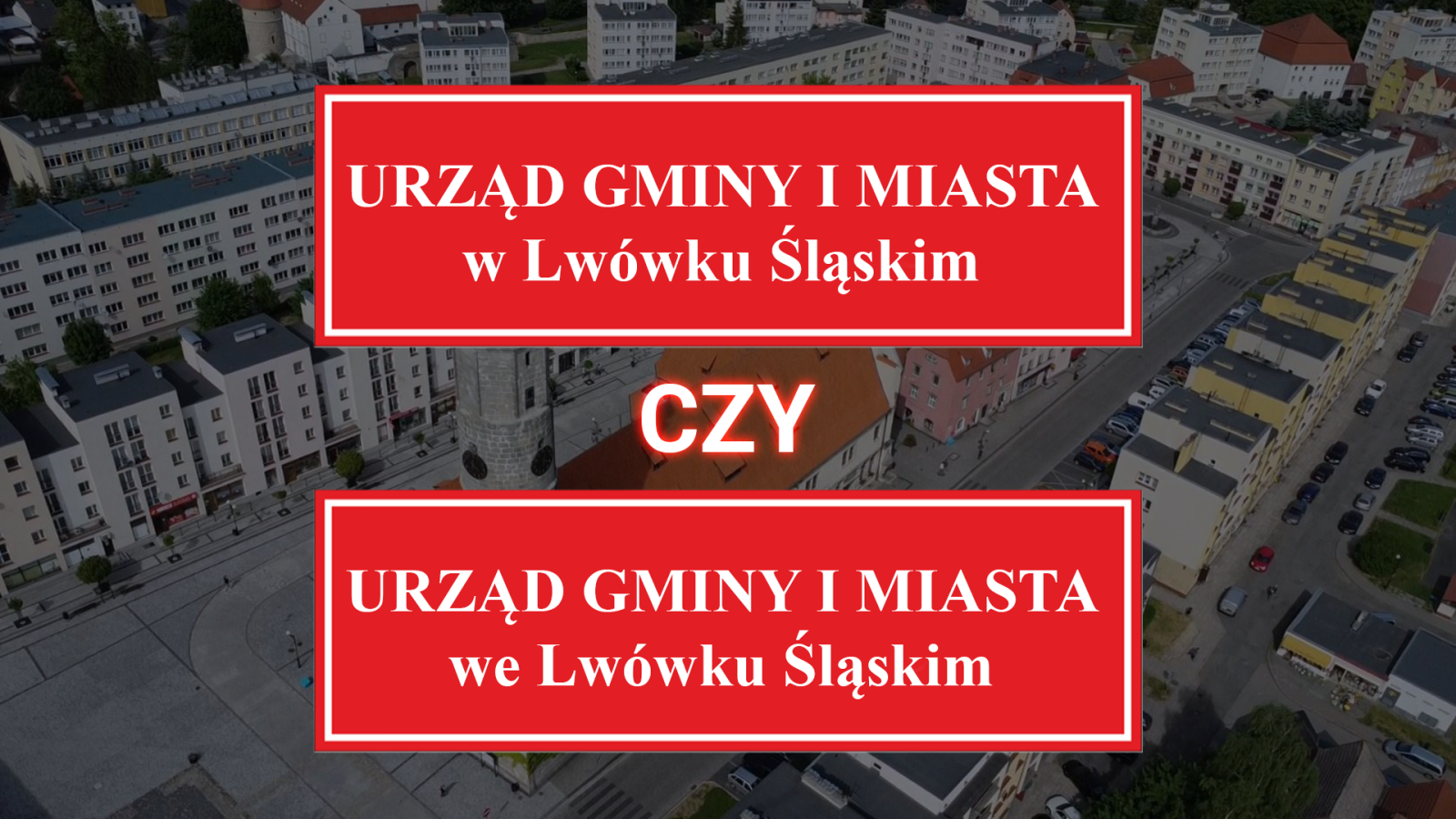 "W Lwówku" czy "We Lwówku" - lwóweccy samorządowcy zadecydowali