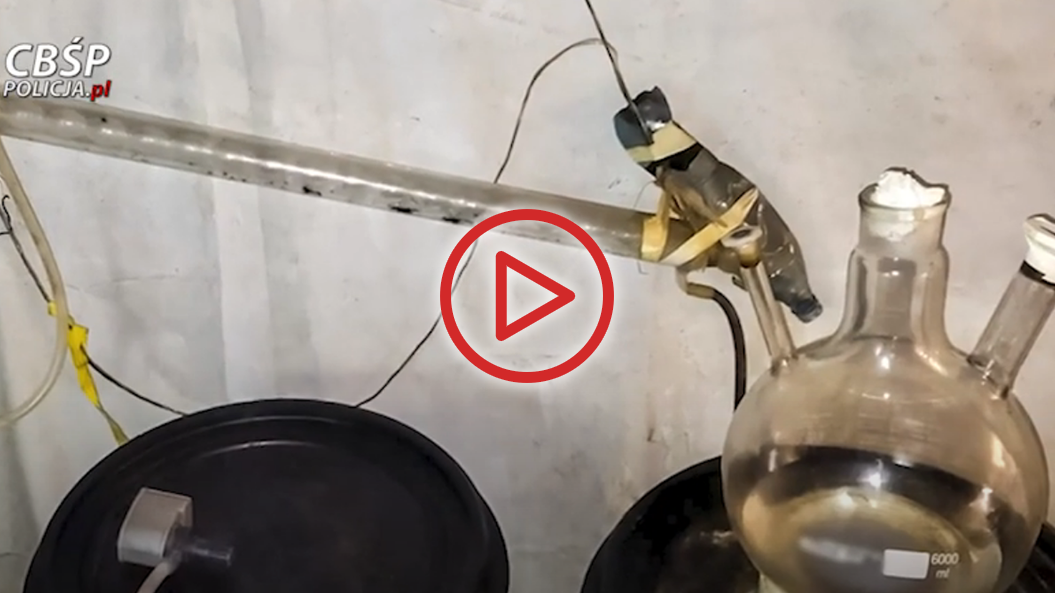 Zlikwidowali laboratorium narkotyków [VIDEO]