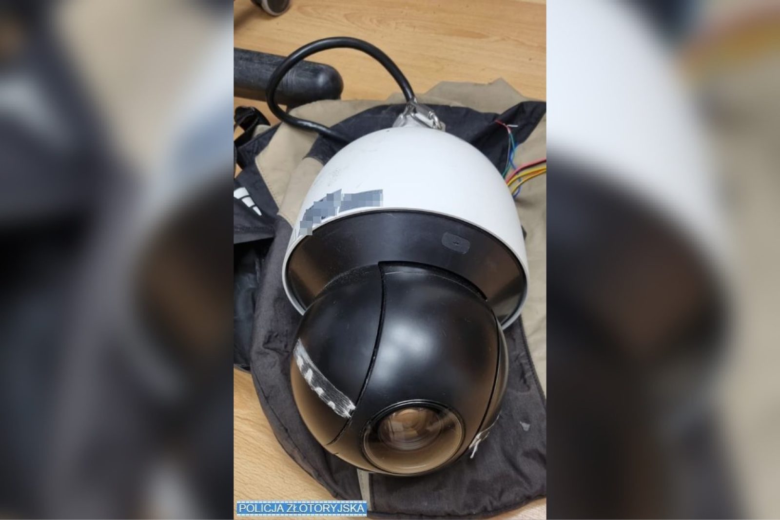 Ukradł kamerę monitoringu wartą kilka tysięcy złotych