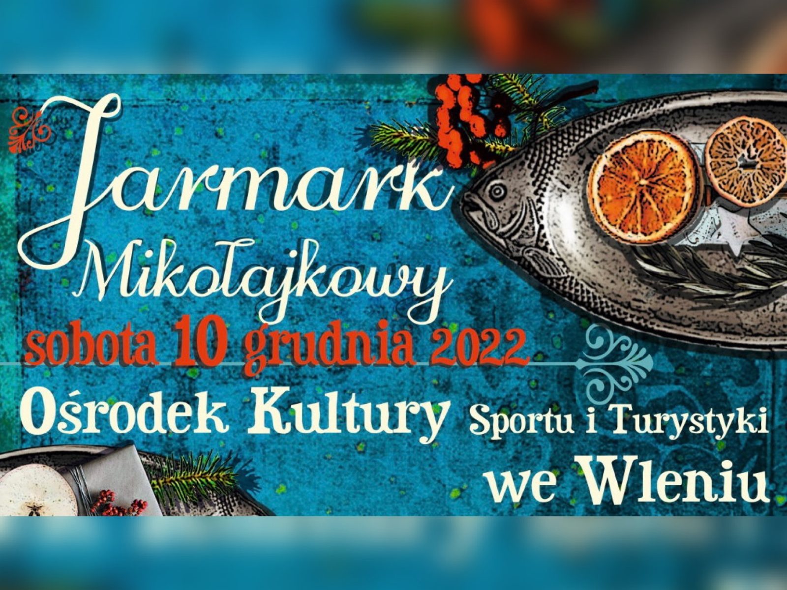 Zapraszamy na Jarmark Mikołajkowy we Wleniu
