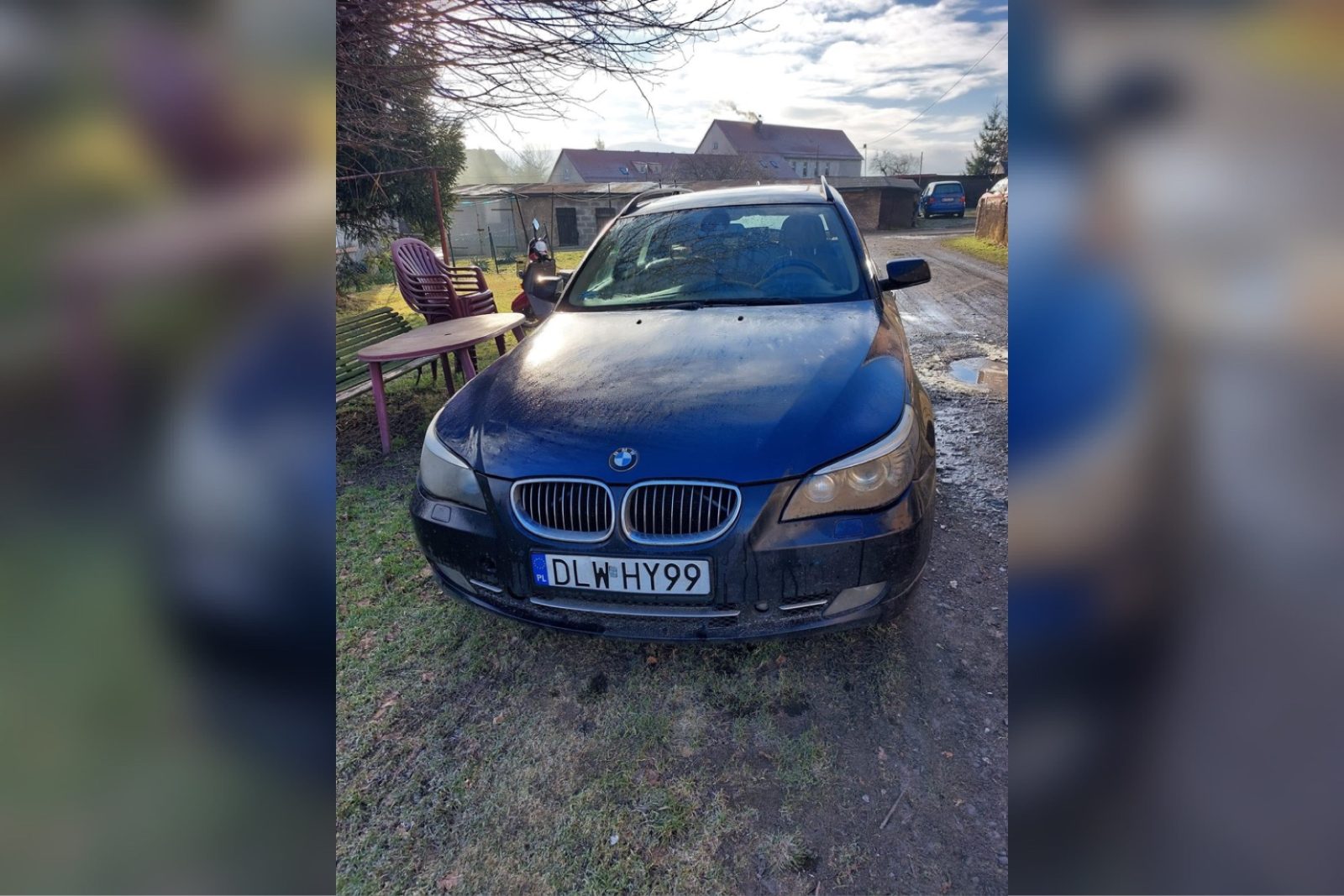 Skradziono BMW w Giebułtowie