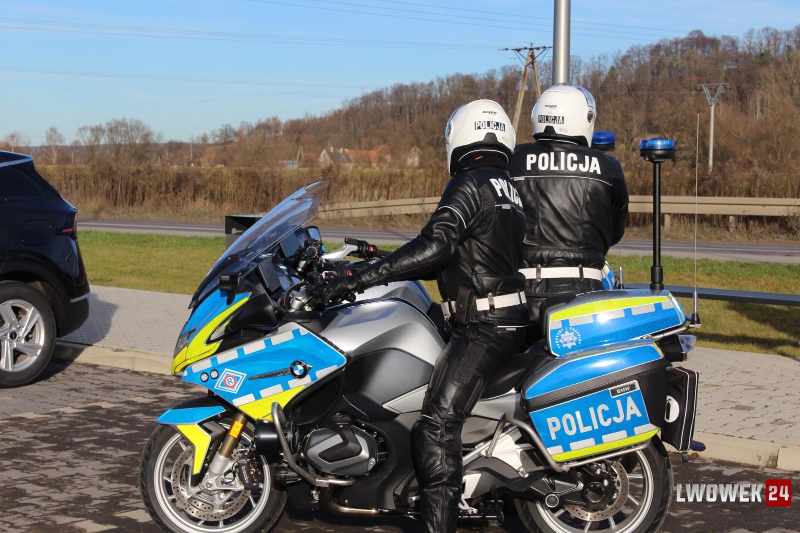 Pierwsze patrole motocyklowe lwóweckiej policji