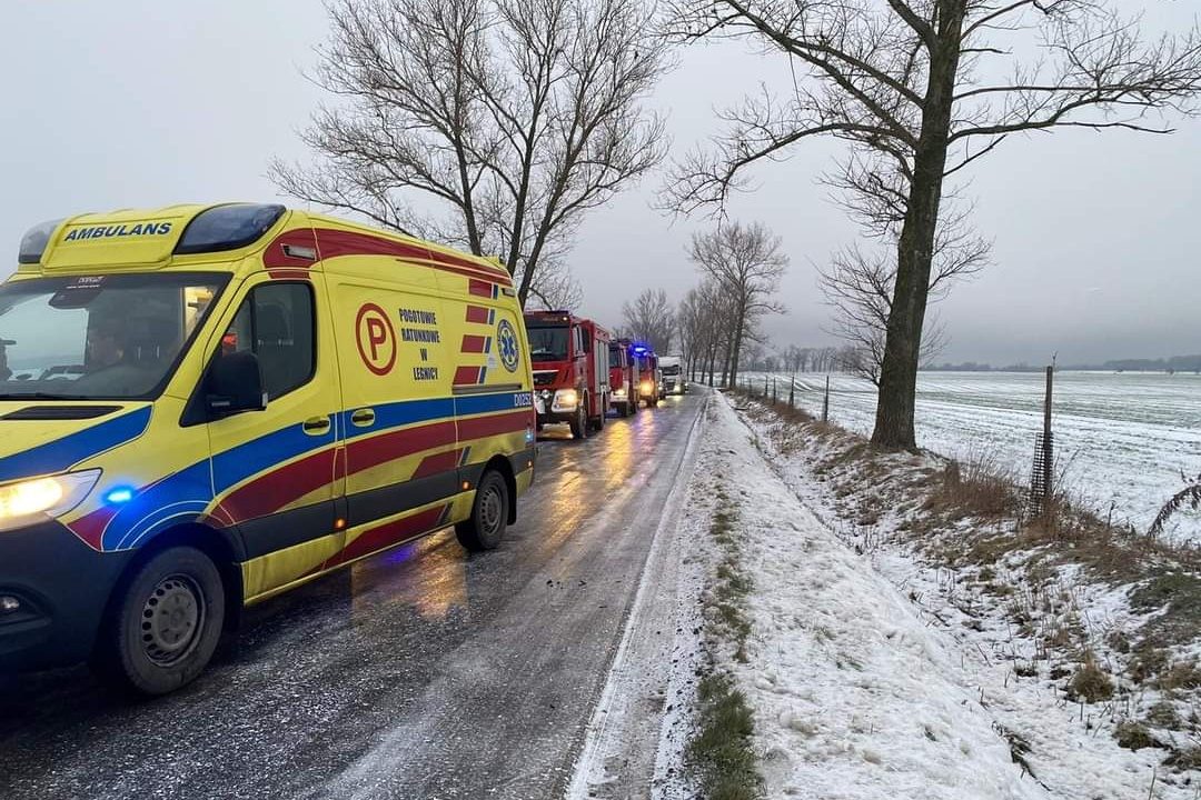 Wypadek w Proboszczowie