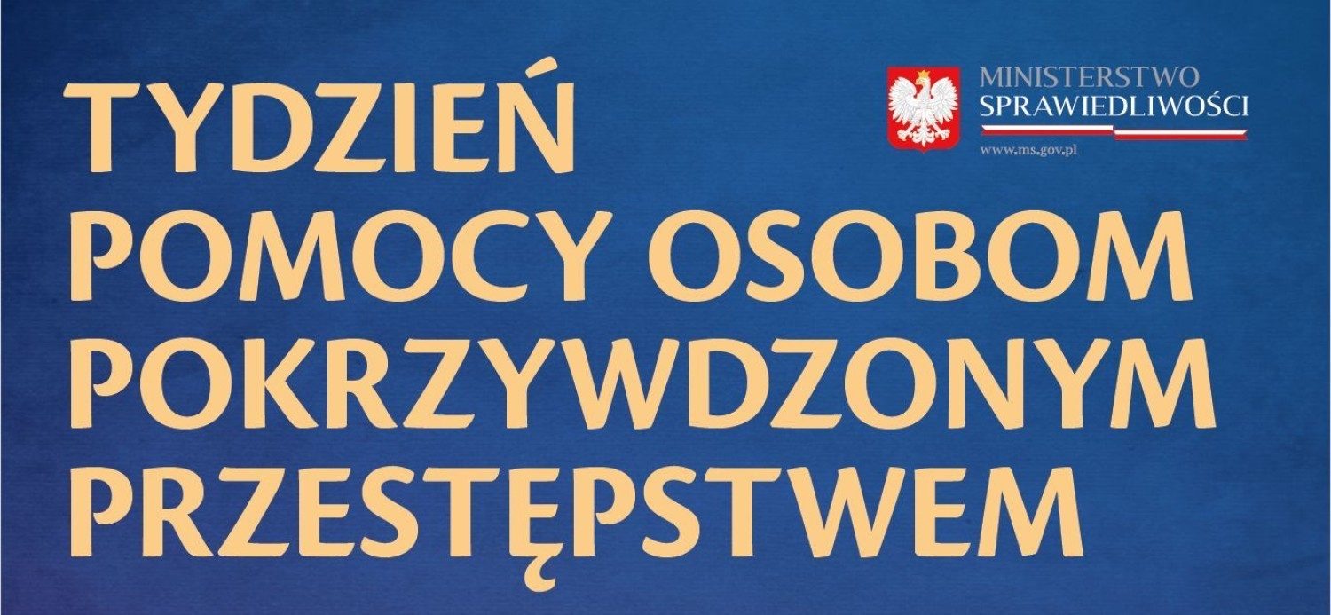Tydzień pomocy osobom pokrzywdzonym przestępstwem