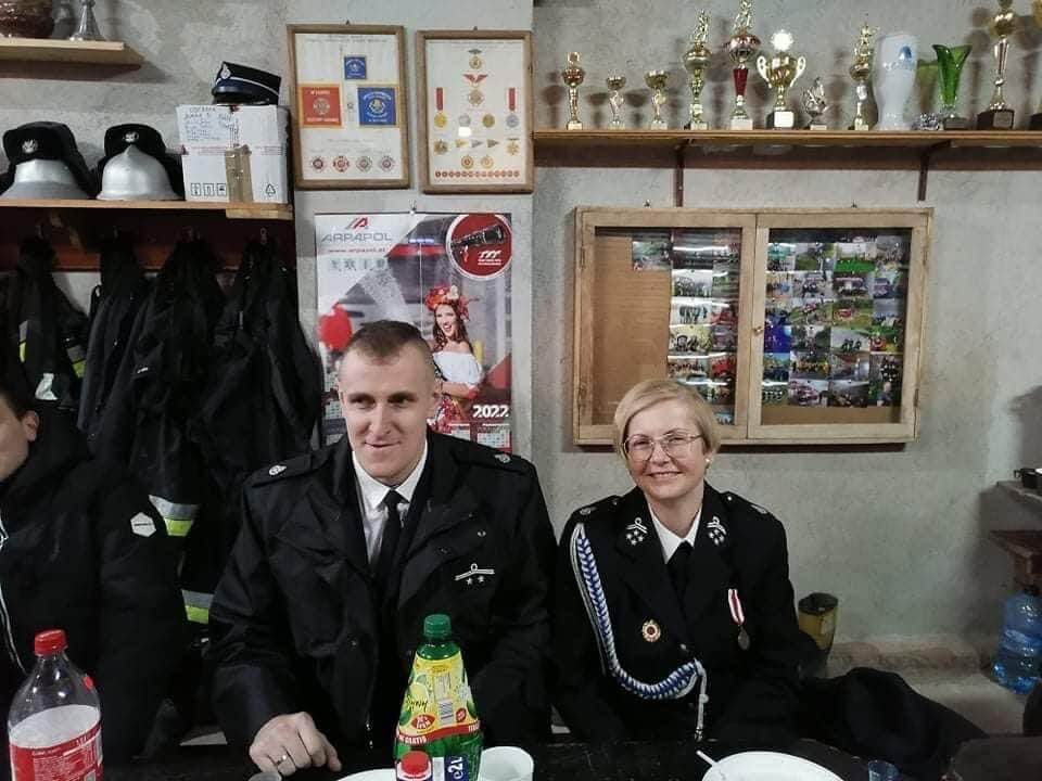 OSP Rząsiny podsumowało 2021 rok