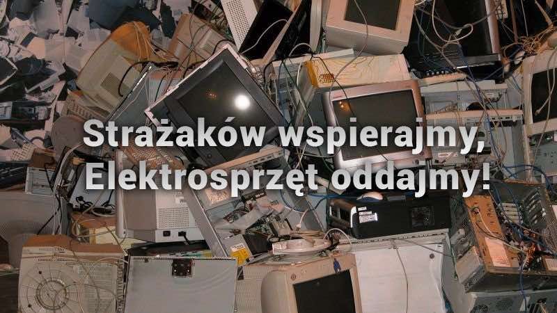 Strażacy z gminy Lwówek Śląski będą zbierać elektrośmieci
