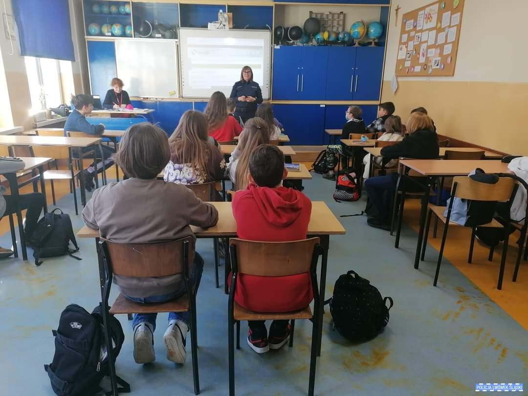Dzieci z Gryfowa uczyły się o zagrożeniach w cyberprzestrzeni.