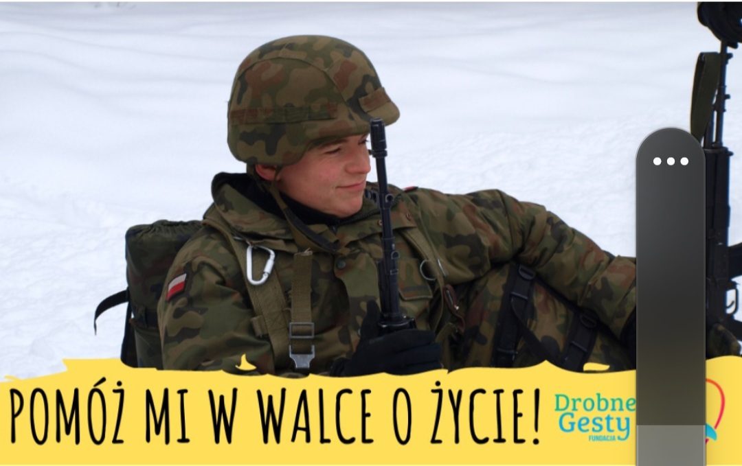 Pomóżmy Pawłowi z Lubomierza wygrać z chorobą