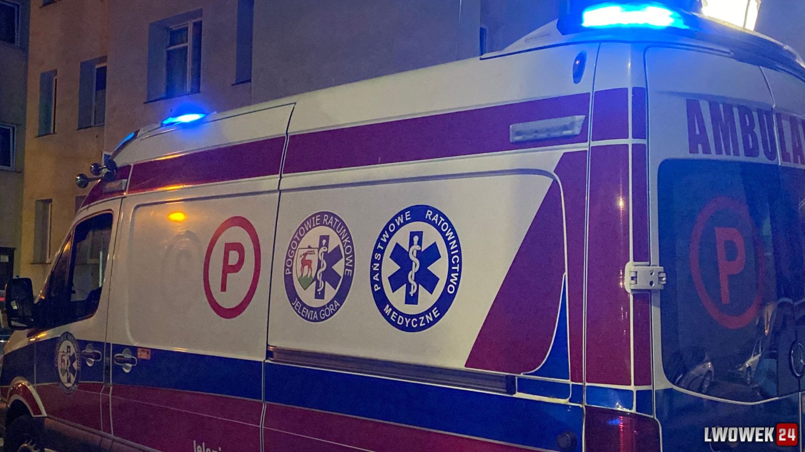 Zderzenie czołowe na drodze Strzyżowiec-Siedlęcin