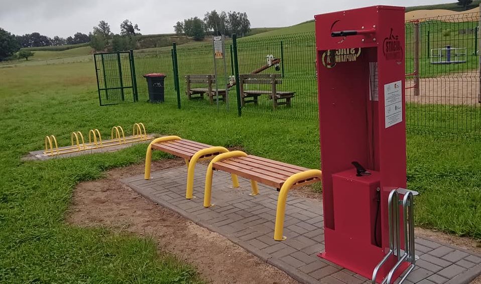 Nowy "Samoobsługowy Punkt Naprawy Rowerów" w Gminie Lwówek Śląski