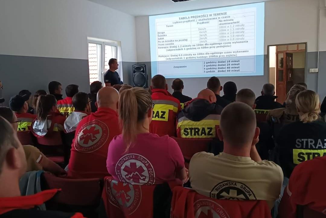 Podczas ćwiczeń przystąpili do rzeczywistych poszukiwań!