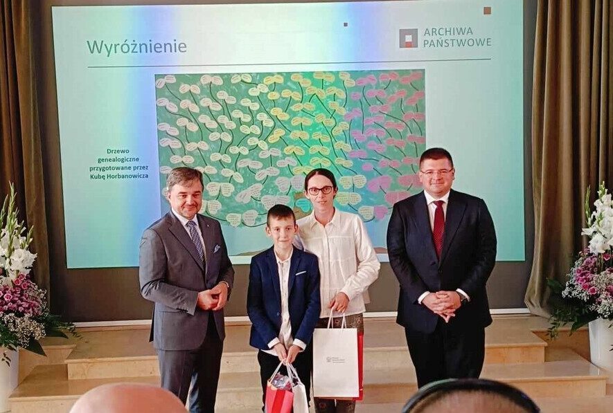 Kuba Horbanowicz z SP 1 w Lwówku Śl. finalistą genealogicznego konkursu