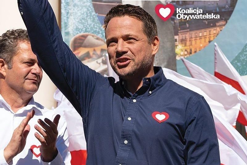 Rafał Trzaskowski w Legnicy