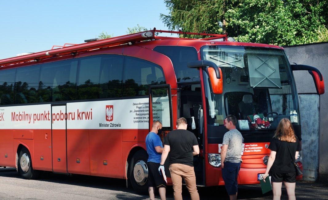 Krwiobus przyjedzie do Lwówka i Gryfowa Śląskiego