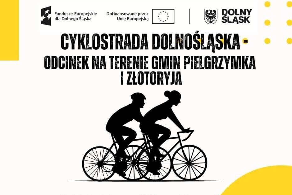 Wspólny projekt Pielgrzymki i Złotoryi dotyczący Cyklostrady Dolnośląskiej z dofinansowaniem