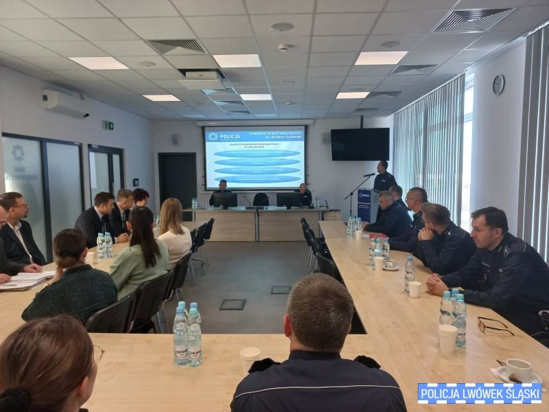 Lwóweccy policjanci podsumowali swoją pracę w ubiegłym roku