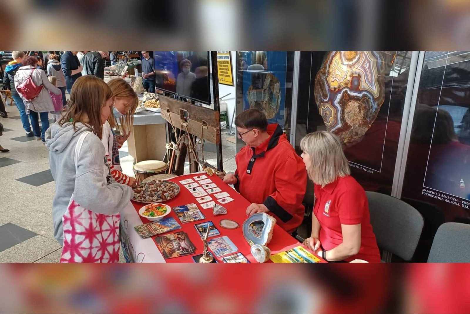 Promocja Lwóweckiego Lata Agatowego na targach w Katowicach