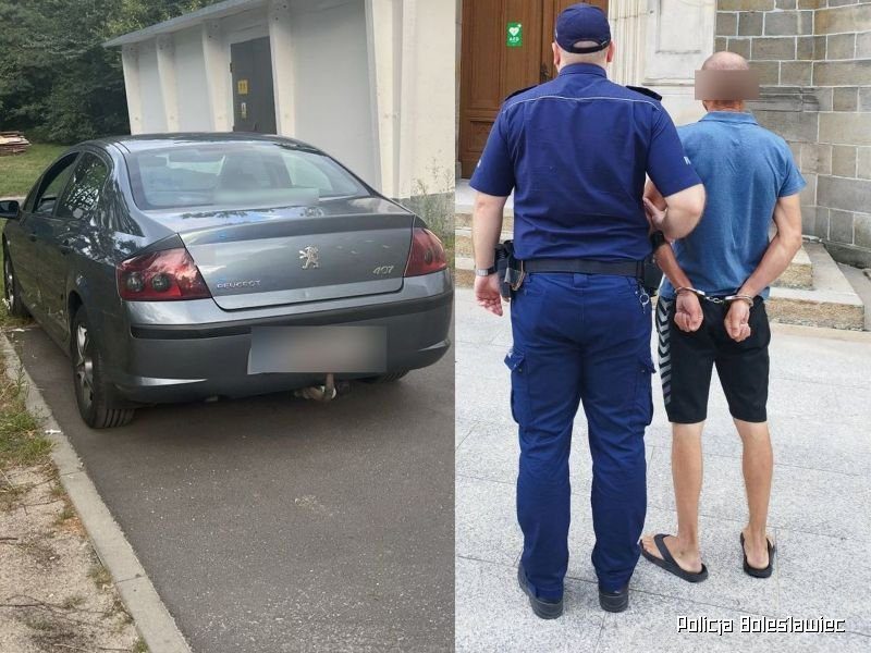 Policjanci z Kruszyna zatrzymali nietrzeźwego kierowcę, miał 3 promile alkoholu w organizmie