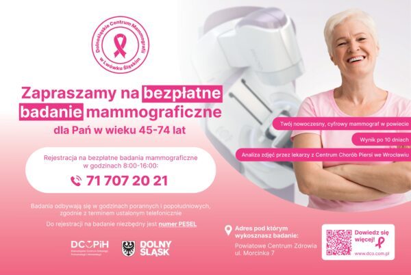 Dolnośląskie Centrum Onkologii, Pulmonologii i Hematologii otworzyło swoją Pracownię Mammograficzną w Lwówku Śląskim