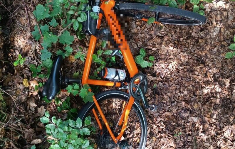 Potrącenie rowerzysty. Policjanci apelują o ostrożność!