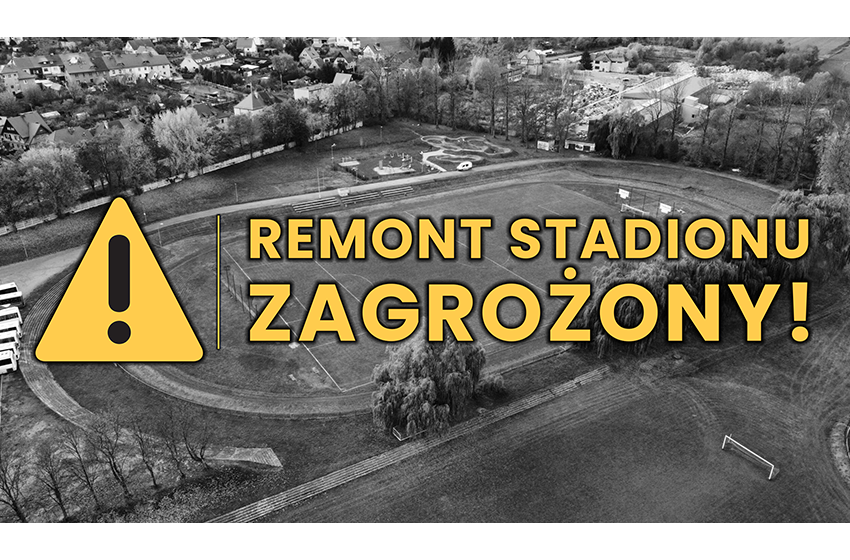 Remont Lwóweckiego Stadionu - zagrożony! Burmistrz jednak jest dobrej myśli