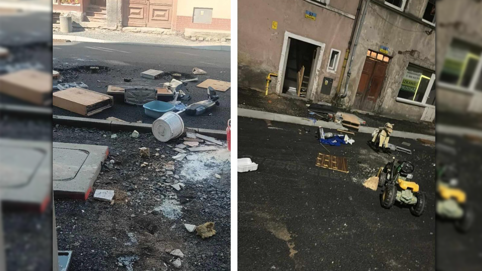 "Cała ulica Kolejowa by wybuchła" Dantejskie sceny w Gryfowie Śląskim