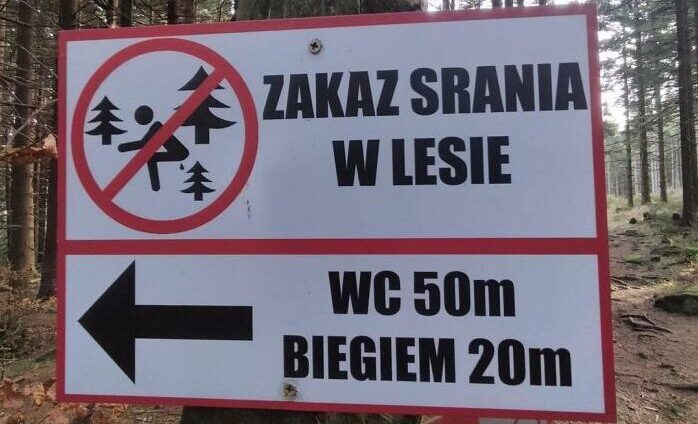 Zakaz srania w lesie – Karkonosze walczą z brudnym problemem turystów