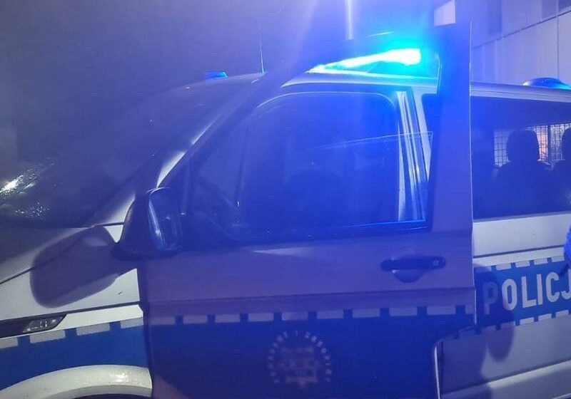 Wypadek z udziałem samochodu i hulajnogi elektrycznej w Lwówku