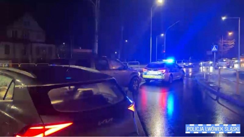 Lwówecka policja o potrąceniu w Gryfowie