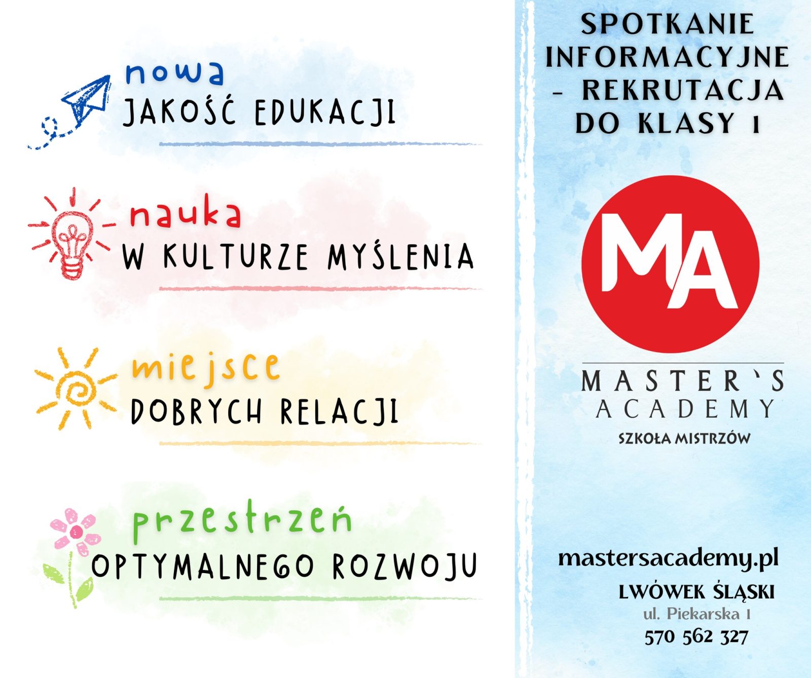 Rodzicu! Poznaj Master's Academy w Lwówku Śląskim!