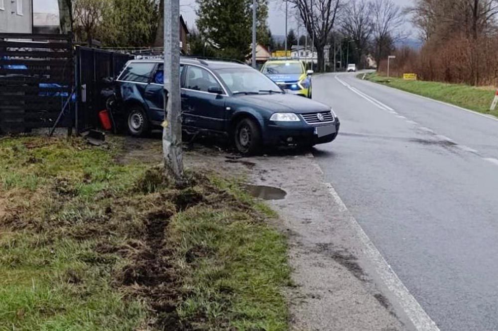 Pijany kierowca spowodował wypadek w Mroczkowicach