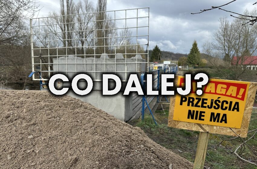 Kładka za 1,5 miliona złotych. Problem działkowców - ciąg dalszy. Co dalej?
