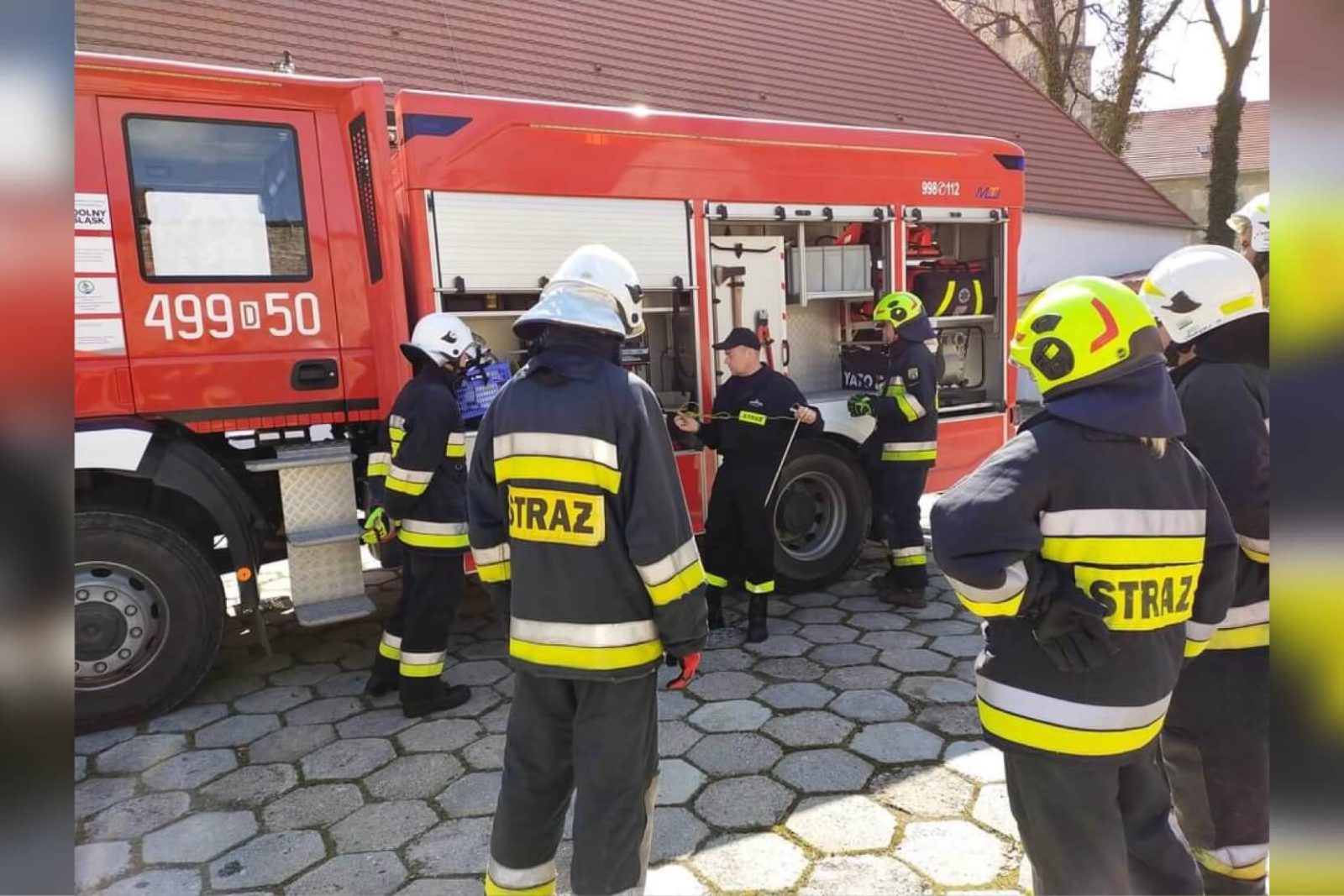 Szkolenie kandytatów na strażaków OSP Lubomierz