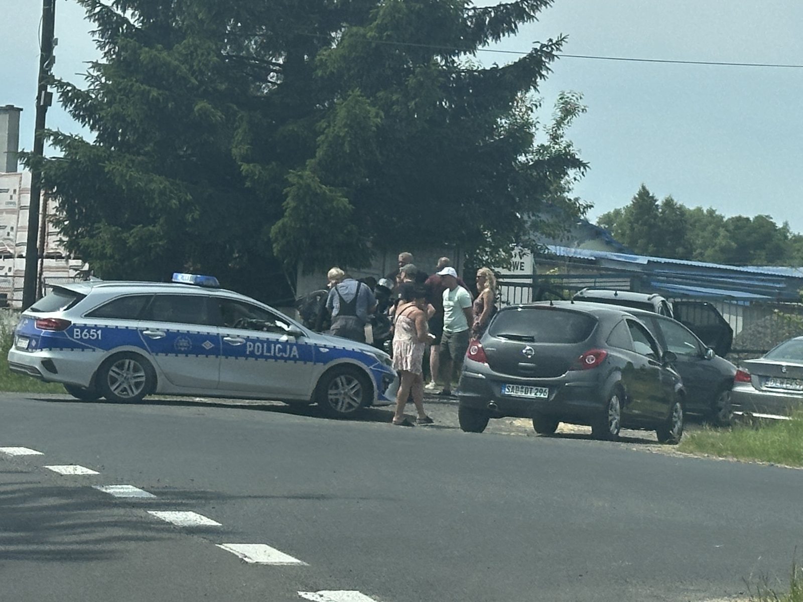 Niebezpieczna jazda „na zderzaku” – kolejna kolizja w Gryfowie Śląskim