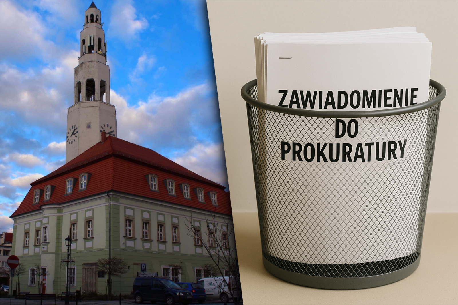 Burmistrz Koko znów zapowiada zawiadomienie do prokuratury. - Słyszeliśmy to już pół roku temu