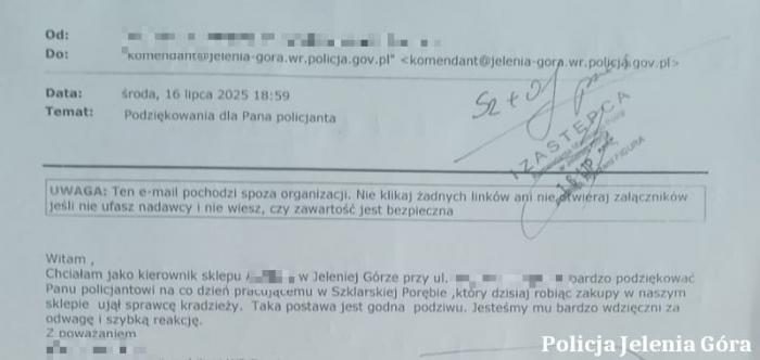 Policjant z powołania – Mariusz Rybiński udowadnia, że służba nie kończy się po godzinach