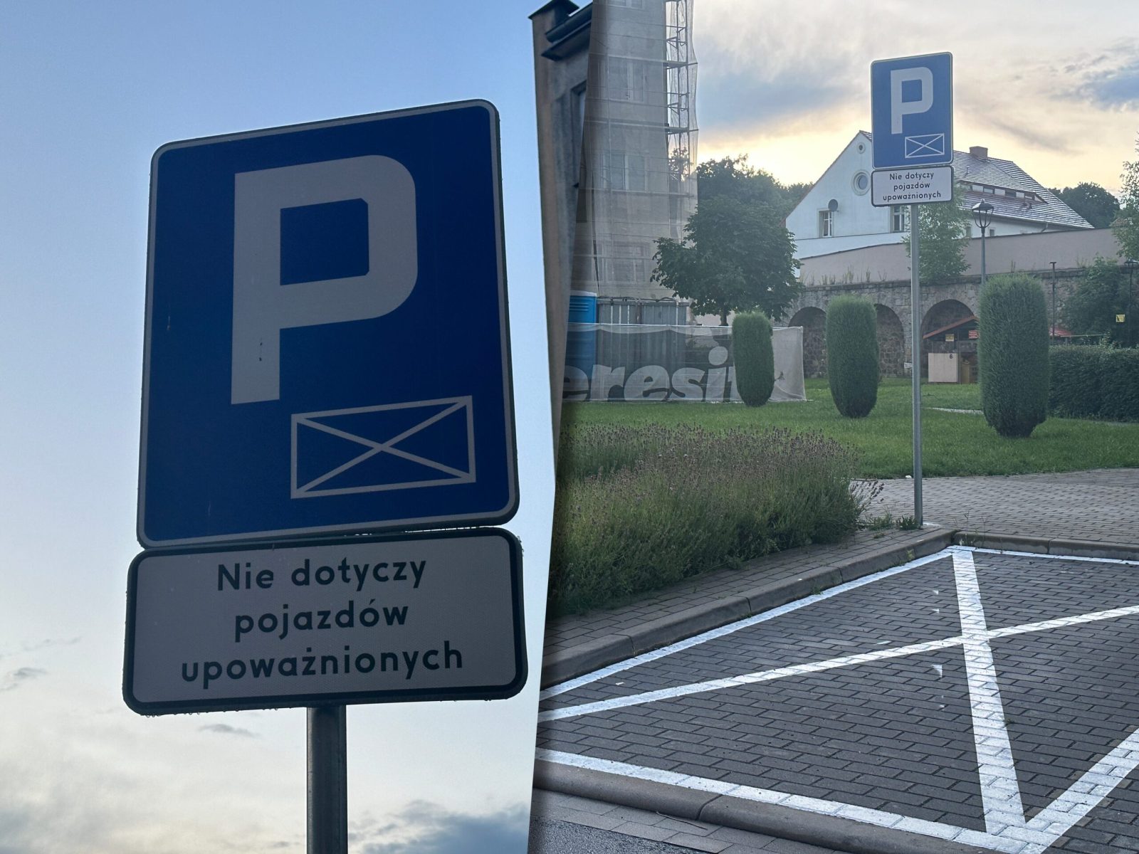 Tajemnicze miejsce parkingowe na Morcinka. Dla kogo ta koperta?