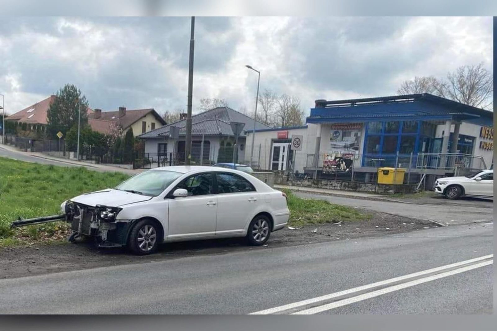 Kolizja drogowa w Bolesławcu