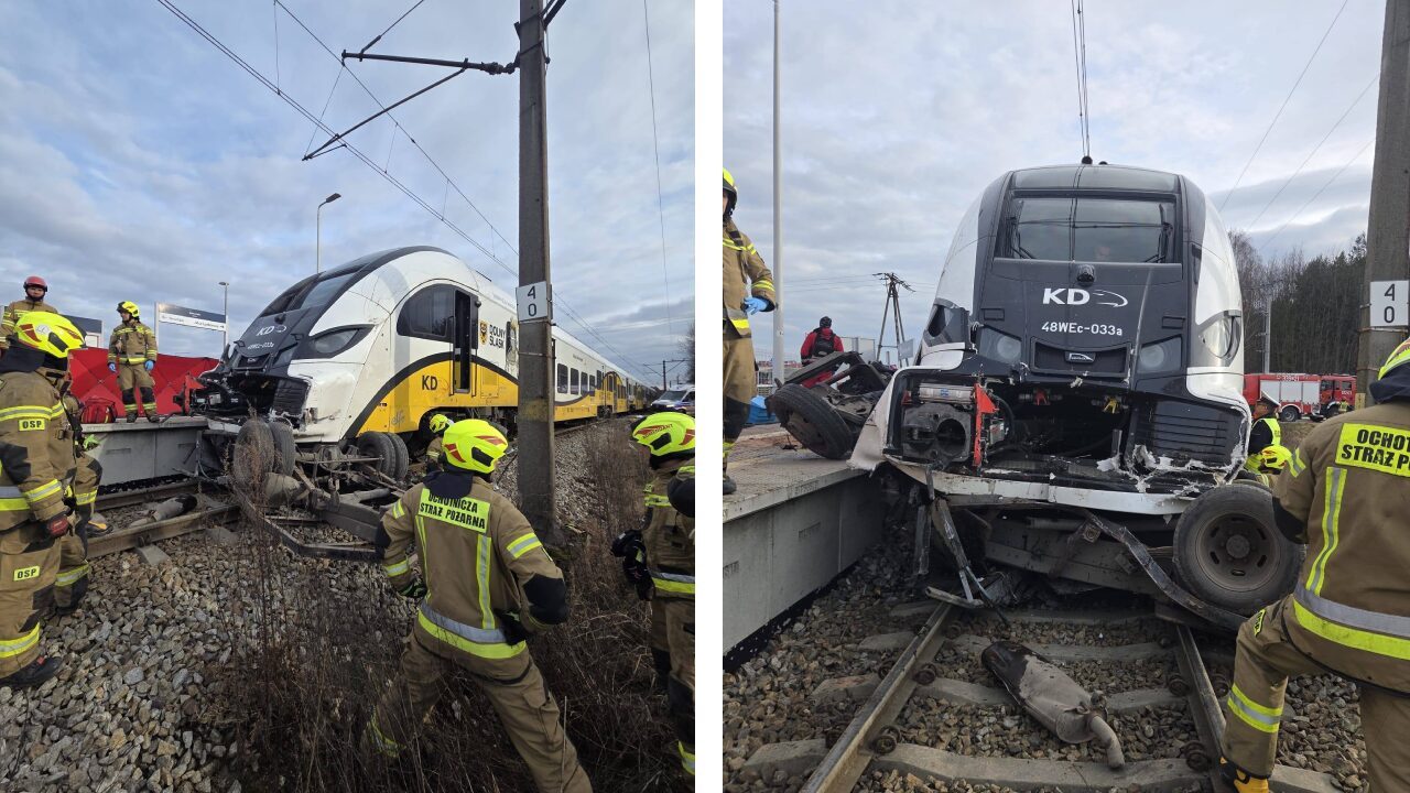 Tragedia na przejeździe kolejowym. Nie żyje mieszkaniec powiatu lwóweckiego