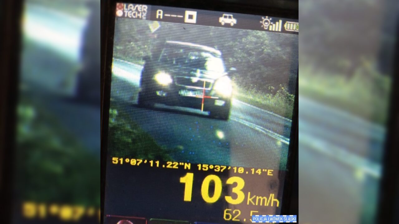 Pędził ponad 100 km/h w terenie zabudowanym. 19-latek stracił prawo jazdy