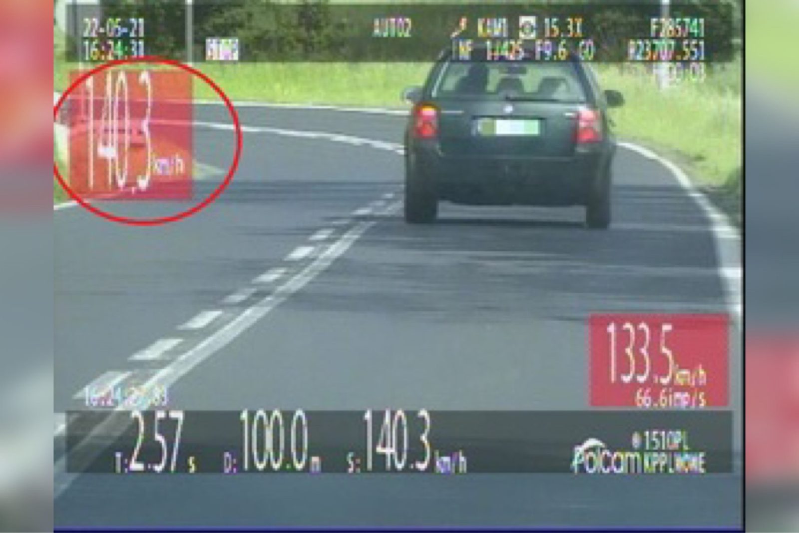 Przekroczył prędkość o 90km/h dostał wysoki mandat i stracił prawko
