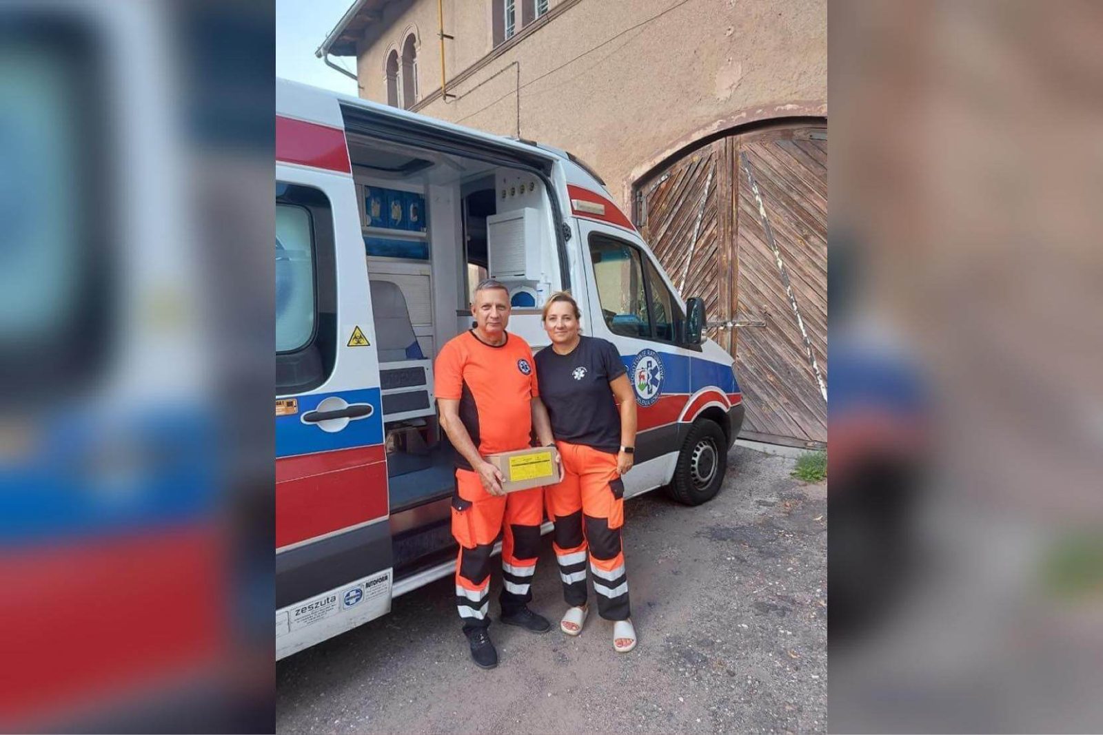 Ratownicy medyczni z Lwówka Śląskiego przyjęli poród